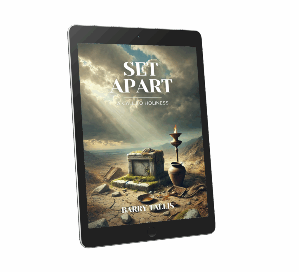 Set Apart Set apart book cover in a ipad